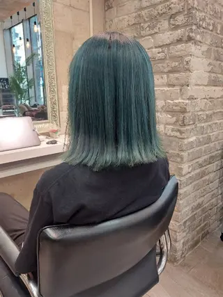 ミディアム カラー grow上野御徒町【グロウ】所属・ブリーチ・ハイトーン 特化🎉内山のヘアスタイル