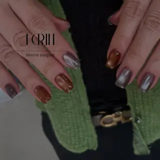 ミディアム écrin所属・kouno megumiのネイルデザイン