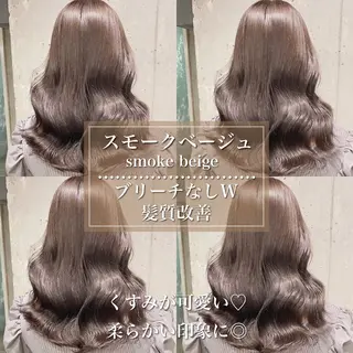 ロング 渋谷🥇透明感カラー 特化美容師のヘアスタイル