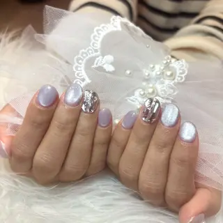 ネイル LIB VALLA Yuri🍭🖤のネイルデザイン