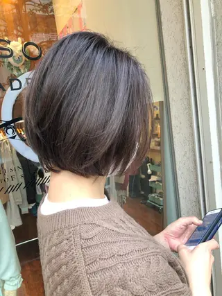 ミディアム カラー CoCooN satoshiのヘアスタイル