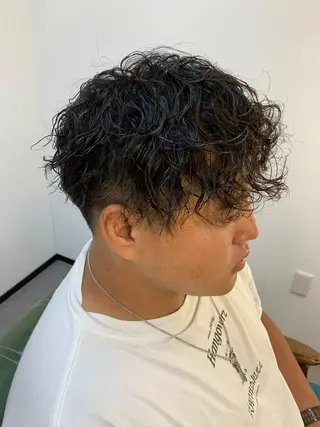 パーマ メンズ LOuNICA/銀座 RYUNOSUKEのヘアスタイル