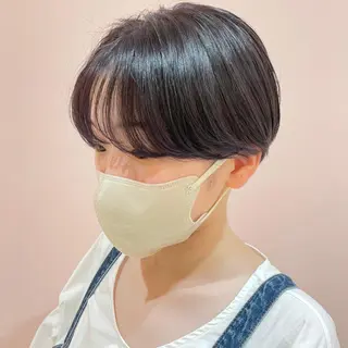 ショート 似合わせカット/ ハイトーンchimiのヘアスタイル