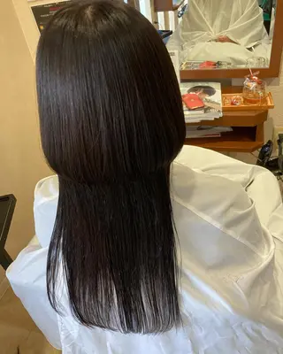 カラー 髪質改善/透明感 カラー/内藤有須加のヘアスタイル