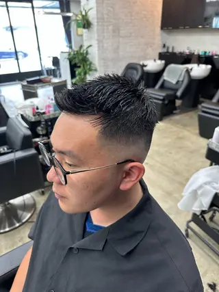 ショート メンズ LANDS所属・🪐LANDS🪐 福垣 海也のヘアスタイル