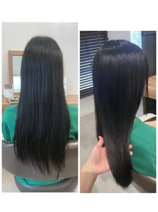 ロング パーマ riddle hair(駒生)所属・山越 美裕樹のヘアスタイル