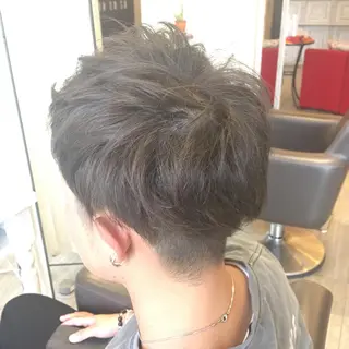 ショート GROSS所属・正木 彩音のヘアスタイル