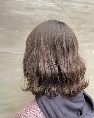 ミディアム カラー 暗髪/艶髪/Ono .のヘアスタイル