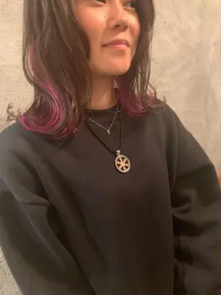 ミディアム カラー 鎌田卓也/髪質改善 /透明感カラーのヘアスタイル