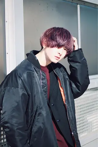 ショート カラー メンズ 遠藤悠大/メンズ縮毛 /メンズカットのヘアスタイル