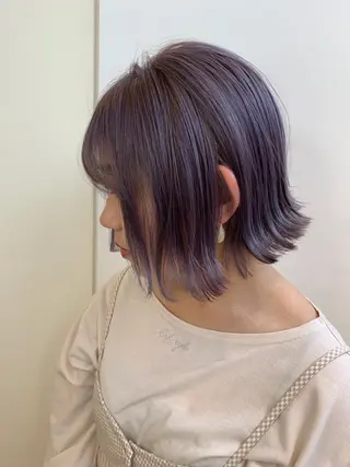 ミディアム カラー Le'a渋谷所属・インナーエクステ渋谷 🦋KAJIのヘアスタイル