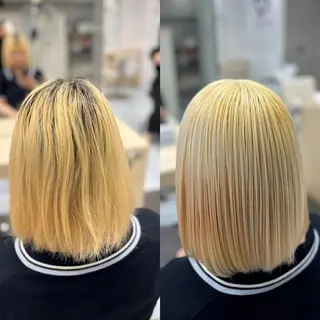セミロング カラー メンズ特化韓国風 パーマスタイル/りんのヘアスタイル