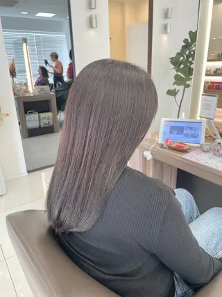 ロング カラー ヘッドスパ/ 鎌倉 アズサのヘアスタイル