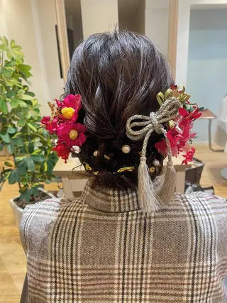 ヘアアレンジ 片倉 由湖のヘアスタイル