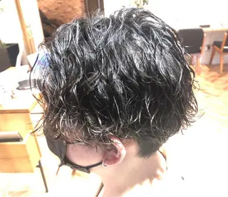 パーマ メンズ Chuaile【シュエール】所属・𓏸𓈒𓂃早坂 浩行𓂃𓈒𓏸のヘアスタイル