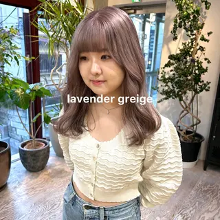 カラー 暖色カラー推し/ トヤエリコのヘアスタイル