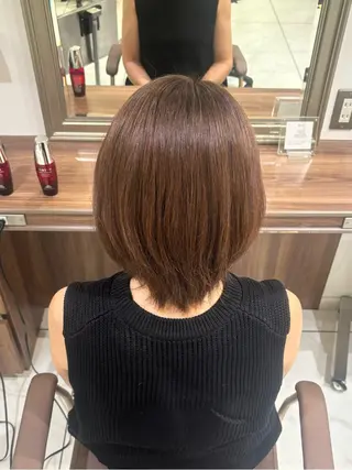ミディアム カラー Ash桜新町🌸/ Koyuki ❄️のヘアスタイル