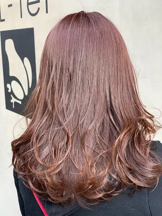 セミロング 田丸 なつみのヘアスタイル