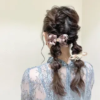 ヘアアレンジ 佐久間 成恵のヘアスタイル