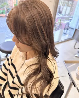 ロング GOAT_茅ヶ崎 キシ サクラのヘアスタイル