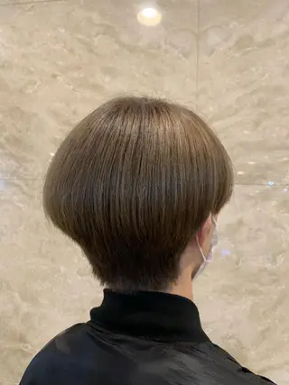 カラー メンズ 中島 由理菜のヘアスタイル
