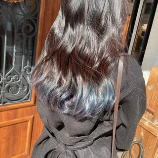 セミロング カラー yoshi （髙橋）のヘアスタイル