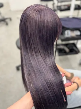 カラー 韓国上品ヘア🤍 ARISA🤍のヘアスタイル