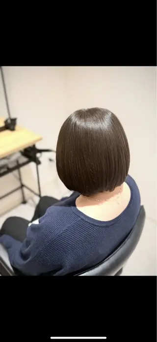 カラー エイト半田所属・大松 菜々実のヘアスタイル