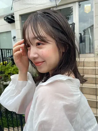 ミディアム カラー まつ毛パーマ🐏 NANAMIのマツエク・マツパデザイン