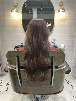 ロング カラー 透明感カラー 縮毛矯正/ジャックのヘアスタイル