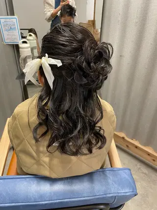 ヘアアレンジ 廣元 早紀のヘアスタイル