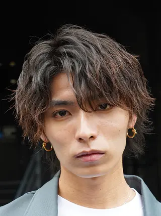 パーマ メンズ 当日予約⭕️ fifth渋谷太田のヘアスタイル
