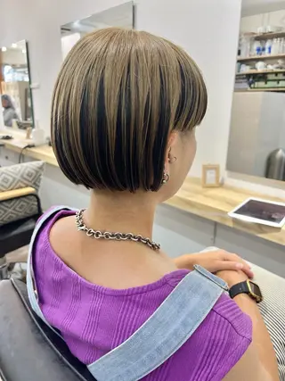 ショート カラー 🌼sunc HINAMI🌼のヘアスタイル