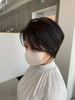 ショート 辻川 一真のヘアスタイル