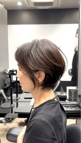 ショート HARUKI  MINATO Japan広島紙屋町店所属・hmj紙屋町店 脊戸智志のヘアスタイル
