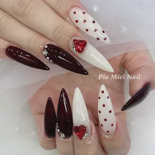 ネイル HANA 長さだしのネイルデザイン