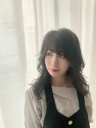 セミロング カラー ヘアアレンジ UNIX Mark Is みなとみらい店【ユニックス】所属・UNIX N.horiiのその他イメージ