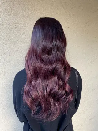 カラー 竹添 有梨沙のヘアスタイル