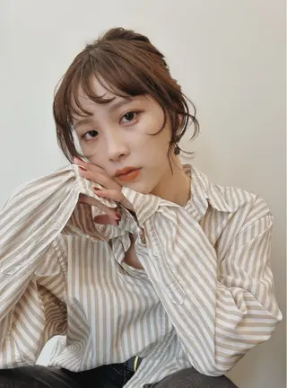 ヘアアレンジ tete nico所属・似合わせ/ヘアカラー nanami🌸のヘアスタイル