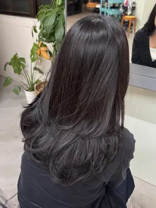 ロング カラー pino.所属・質感再生color 🥂/mayuのヘアスタイル