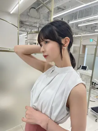 ミディアム カラー COA GINZA 空也/前髪/顔まわりのヘアスタイル