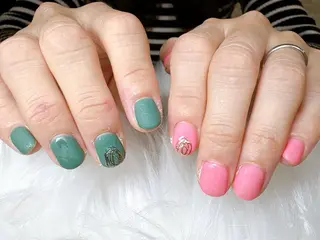 ネイル ECLAT エクラ所属・寺山 千鶴のネイルデザイン