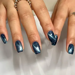 ネイル 0203ムニムサン 💙Sayakaのネイルデザイン