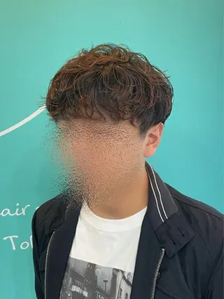 メンズ mana/髪質改善/ ヘアセット/パーマのヘアスタイル