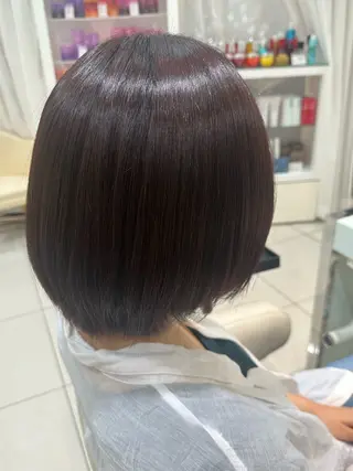 ミディアム カラー ワンカラーさくら🌸 /モデル募集中/池袋のヘアスタイル