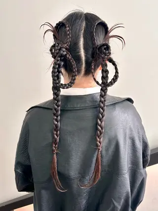 ヘアアレンジ Kureha/ネイル トレンドヘアのヘアスタイル