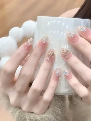 ネイル AND Nail 長さだし専門店のネイルデザイン