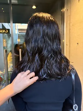 ミディアム パーマ ボブ/レイヤーカット ✂︎ AYUMIのヘアスタイル