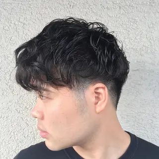 パーマ メンズ メンズサロンLOSS所属・メンズサロン rootのヘアスタイル