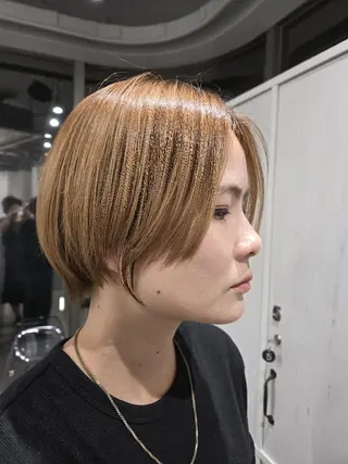 ショート ショート/ボブ/中村 遥香 🧸🤍のヘアスタイル